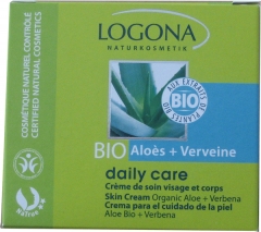 Unt si crema de corp - Crema de corp si fata bio cu aloe-vera si verbina