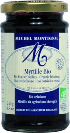 Fructe conservate - Gem bio de afine Michel Montignac