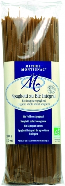 Paine si produse de panificatie - Spaghete bio de grau integral Michel Montignac